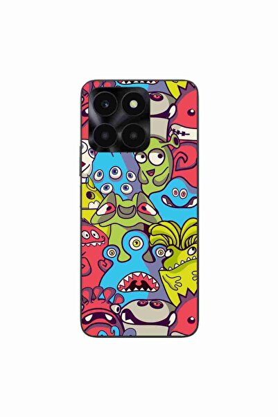 OEM Husa compatibila cu Honor X6a Silicon Gel Tpu Model Squishi Monsters