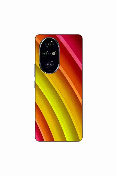 OEM Husa compatibila cu Honor 200 Pro Silicon Gel Tpu Model Abstract Stripes