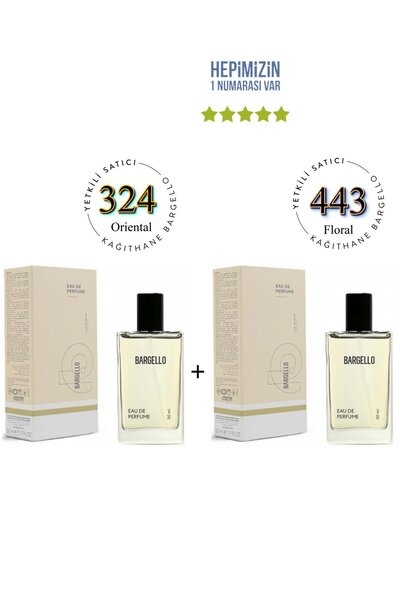 Bargello 324 + 443 Kadın Parfüm Edp 50 ml Oriental/Floral - Mnms324443