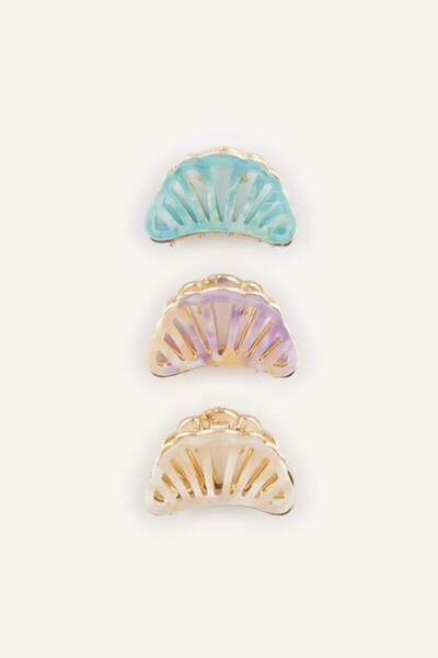 DeFacto Women's 3-Piece Hair Clip H5693Axns