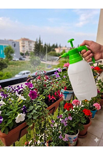 LITOLAN BASINÇLI SPREY POMPA 2LT BİTKİ SULAMA VE İLAÇLAMA POMPASI BEYAZ