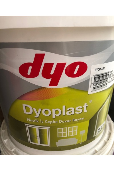 Dyo dyoplast plastik iç cephe duvar boyası beyaz 2.5lt.