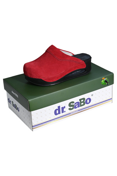 DR SABO Genuine Leather Suede Handmade Orthopedic Sabo Slippers Doctor Nurse ...