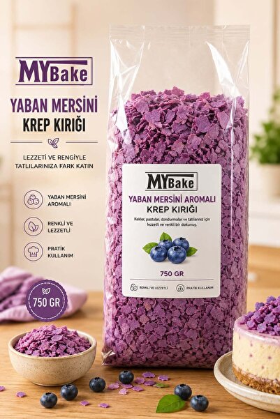 MY BAKE MYBake Yaban Mersini Aromalı Krep Kırığı 750 GR