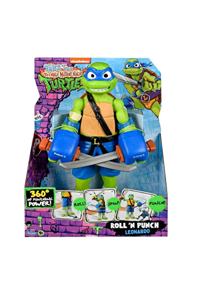 Genel Markalar Teenage Mutant Ninja Turtles Roll N Punch Leonardo Figürü 30 cm