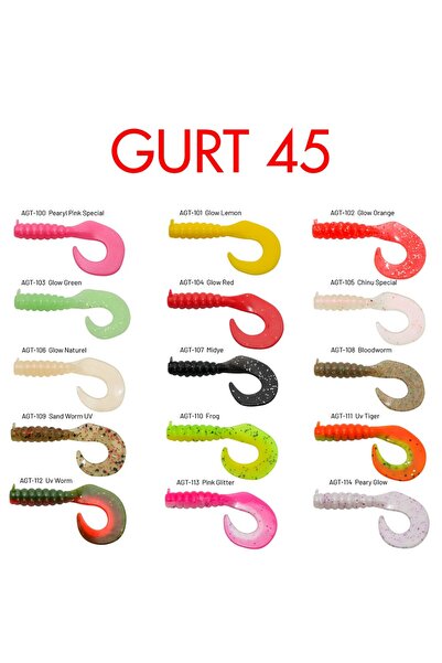 Hanfish Gurt 4.5cm LRF Silikon Yem