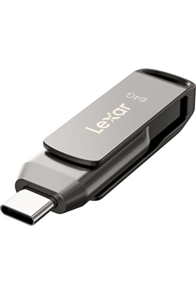 Lexar JumpDrive Dual Drive D400 Type-C/Type-C și Type-A, până la 130MB/s citi...