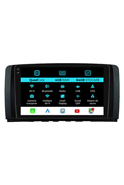 NavStore Dedicated Navigation Mercedes Benz R-Class W254 (2005-2017), QuadCor...