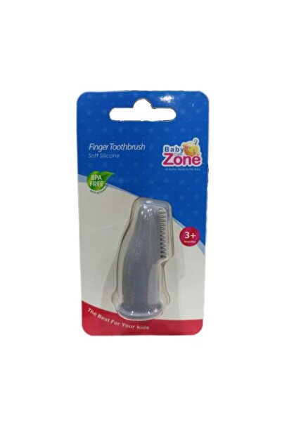 Baby Care Zone فرشاة أطفال سيليكون لتنظيف اللثة والاسنان من بيبي كير زون - 8254