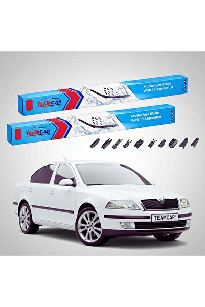 TEAMCAR Skoda Octavia II 1Z3 02-10.2004 Ștergătoare |   Set Universal Plat Fr...