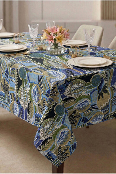 Soft Kare Duck Fabric Liquid-Proof Tablecloth– Stain Resistant ,Erasable,Deco...