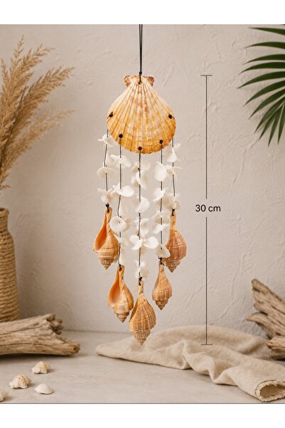 Handmade Shell Wind Bell Ocean Shell Decorative Garden Balcony Ornament