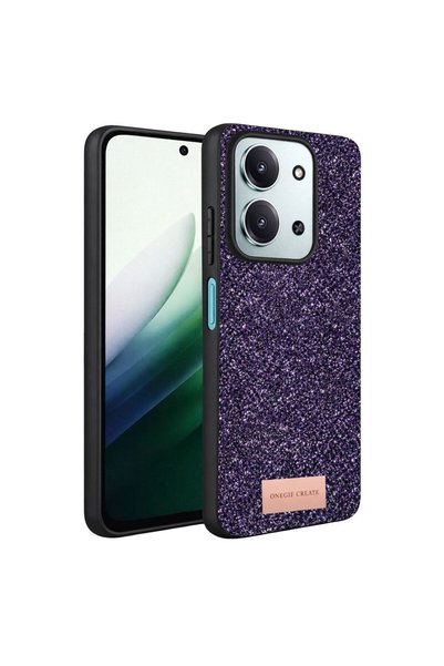 OEM Onegif Xiaomi Redmi 15C 4g Bright Silvery Cover - Deep Purple