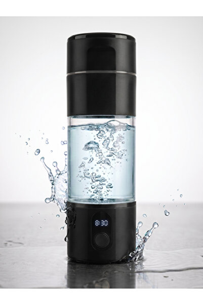 The Peak Human Hydrogen Water Bottle - Rechargeable - Platinum-Coated Titaniu...
