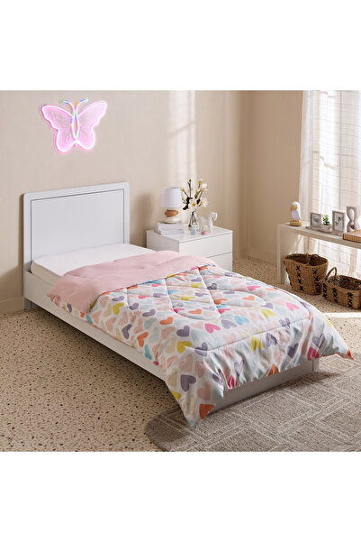 Home Box لحاف نورا هارتس من الألياف الدقيقة - مقاس 135×220 سم
