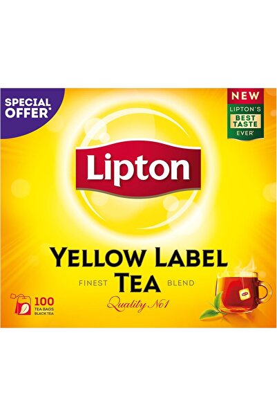 Lipton Yellow Label Black Tea, 100 Teabags (Special Price)