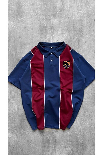 Vigorize Premium Retro Tasarım Licralı Oversize Unisex T-Shirt Logolu