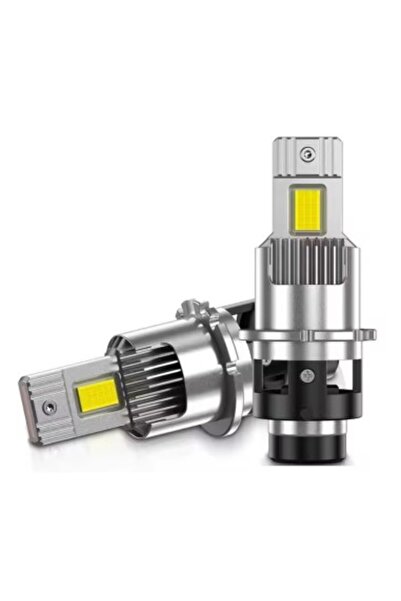 Xenon Bright Set de 2 becuri LED D2S Plug&Play pentru faruri auto, cip Cree d...
