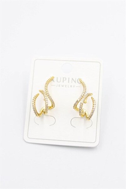 atastore2017 Jewelled Earrings - Gold