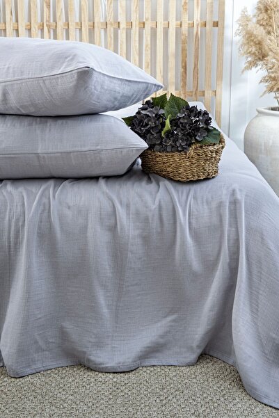Layan Home 100% Cotton 2 Layer Muslin Single Bed Sheet Set – 160×240
