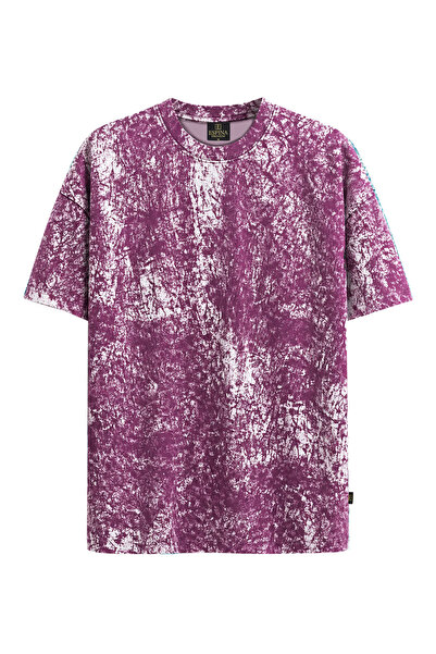 Espina Premium Tricou unisex oversize cu decolteu rotund, imprimat vintage, c...