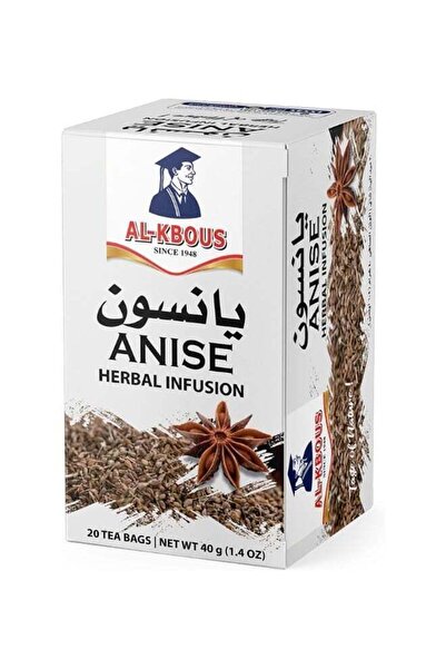 AL-KBOUS شاي الكبوس اليانسون 20 كيس