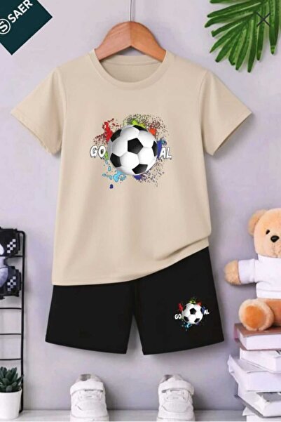 NC Nicee Clothes Summer Children's T-Shirt Shorts Unisex (Gool Top Print)