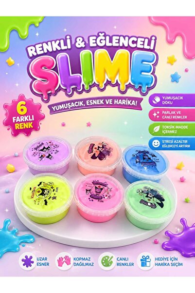 Bloomin Slime Oyun Jeli Eğlenceli Slime Oyun Hamuru