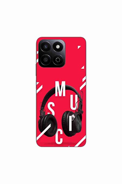OEM Husa compatibila cu Honor 200 Smart Silicon Gel Tpu Model Music Headphones