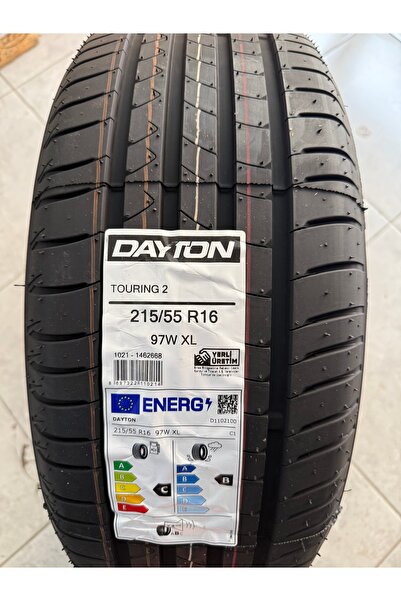Dayton / 215/55R16 (TOURING 2) 2025 YAZ LASTİĞİ (1 ADET FİYATIDIR. EN AZ 2 AD...