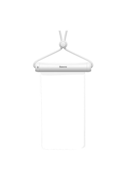 Baseus IPX8 Universal Waterproof Phone Pouch 7.2in White
