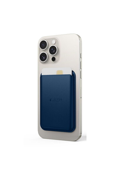 Tech-Protect MagWallet MagSafe Card Holder Wallet, Navy