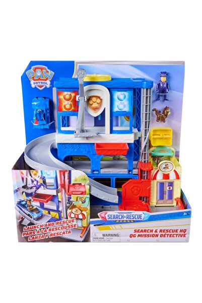 PAW PATROL Set de joaca, Paw Patrol, Pup Squad, Search & Rescue HQ, 6074775