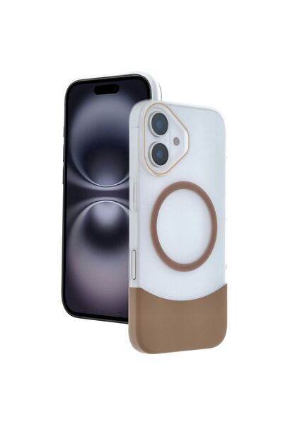OEM Joko Apple iPhone 16 Velar Magsafe Cover - Desert Titanium