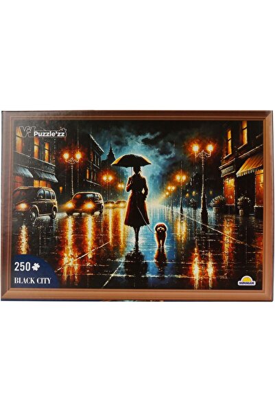 Witty Puzzlezz Witty Puzzlezz puzzle, Black City, 250 pieces