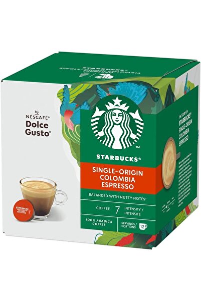 Starbucks Dolce Gusto-Espresso Colombia 12 Coffee Capsules