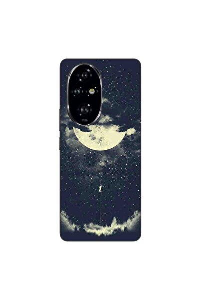 OEM Husa compatibila cu Honor 200 Pro Silicon Gel Tpu Model Moon Climbing