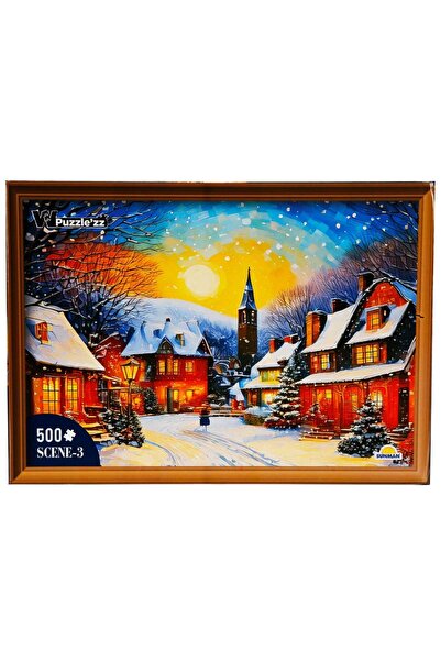 Witty Puzzlezz Witty Puzzlezz Puzzle, Winter Landscape, 500 pieces