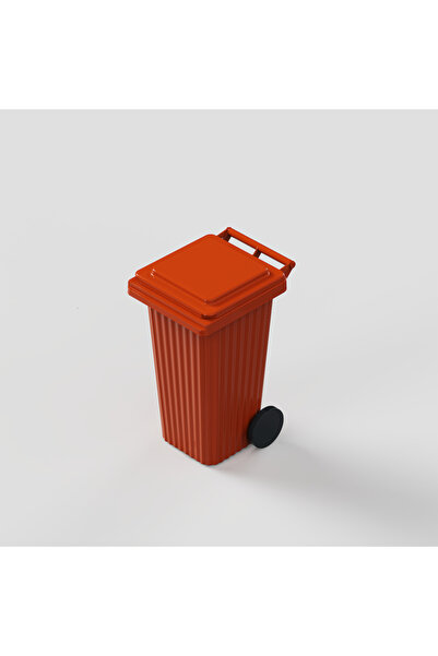 Wave Bin Europubela WAVE Brick Red 120L AETA Terracotta Bin