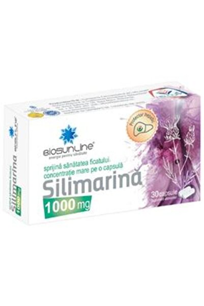 Helcor Silimarina 1000 mg Biosunline, Helcor, 30 capsule