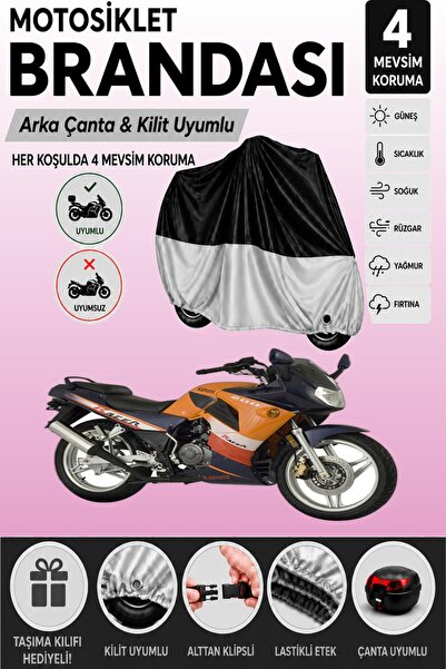Cemku Double Black Top - Gray Bottom, Rear Bag Compatible Kanuni Racer 200 S ...