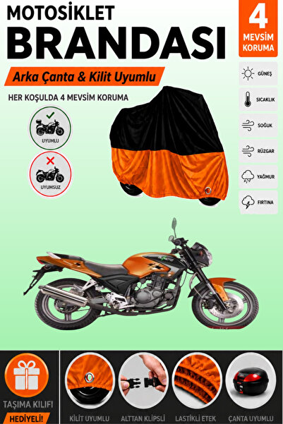 Cemku Double Black Top - Orange Bottom, Rear Bag Compatible Bumoto/Jinling Ve...