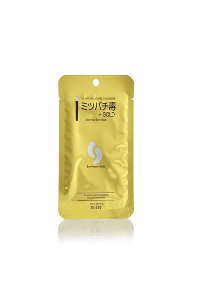 Mitomo BEEVENOM+GOLD ESSENTIAL EYE MASK - Mască de ochi cu venin de albine și...