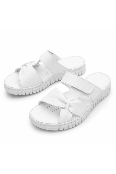 PATRON SHOES Women's Daily Comfortable Velcro Slippers – Orthopedic Sole Ligh...