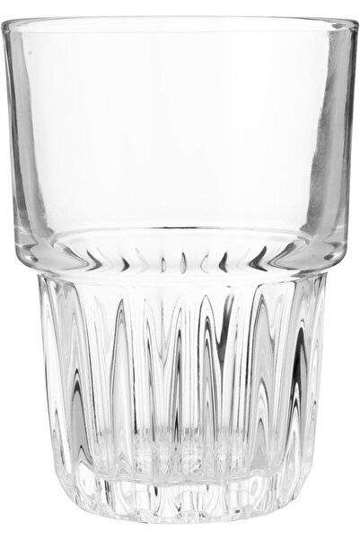ALSAIF 3-piece Glass Cup Set with Wide Opening and Stable Base, Clear