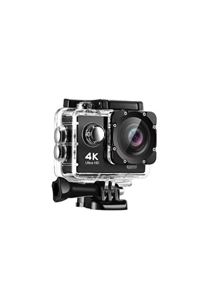 COSDIMI Cameră sport 4K Ultra HD cu ecran de 2 ", rezistentă la apă, 170° °  ...