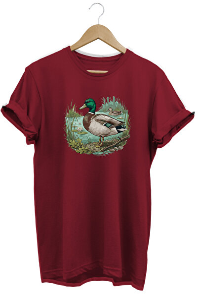remonz Tricou cu imprimeu Greenhead Duck și Nişangah pentru teren accidentat,...