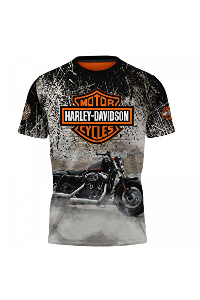 OEM Tricou barbati Harley Davidson , maneca scurta multicolor M045