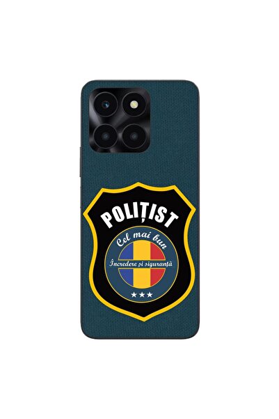 OEM Husa compatibila cu Honor X6a Silicon Gel Tpu Model Politist