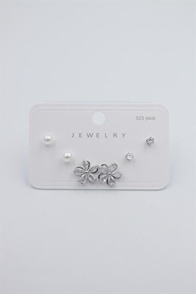 atastore2017 Multiple Set Earrings - Silver
